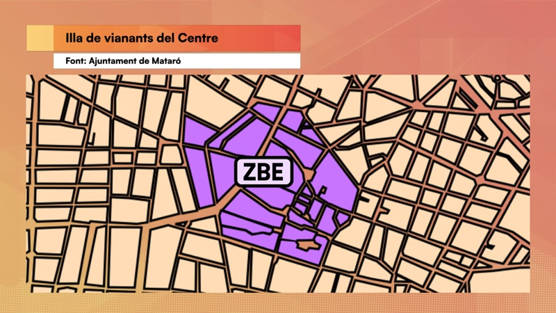 Mataró començarà a aplicar la Zona de Baixes Emissions aquest 2025 |  tvmataró | La televisió de Mataró i el Maresme