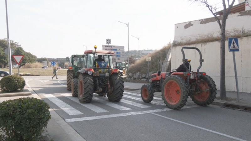 Els pagesos del Maresme se sumen a la mobilitzaci&oacute; del sector
