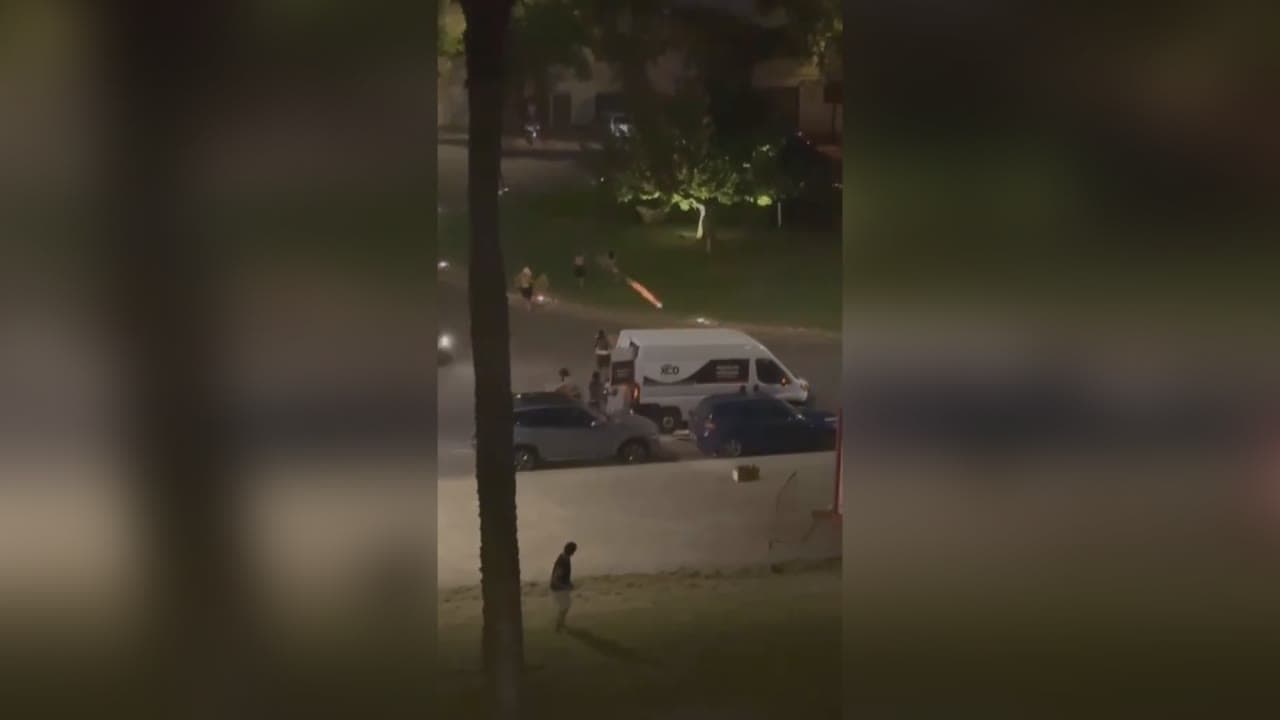 Assalten una furgoneta amb pirotècnia a Rocafonda la nit de la revetlla