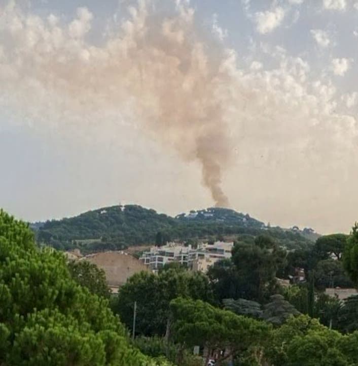 Alerta a Teià per un nou incendi