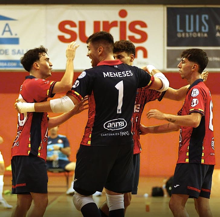 Inici somiat a Segona: 6 de 6 al Roca del Castrez Futsal Suris Mataró