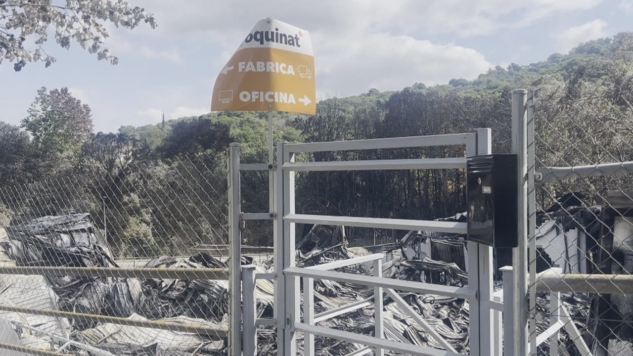 Els efectes de l’incendi d’Òrrius ben visibles tres mesos i mig després